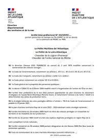 Ouverture jusqu&rsquo;au 5 janvier 2024 de la consultation du public concernant les nouvelles restrictions d&rsquo;accès à l&rsquo;île Dumet