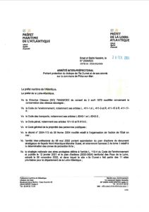 Lire la suite à propos de l’article Arrêté inter-préfectoral du 28/02/2024 portant protection du biotope de l’île Dumet