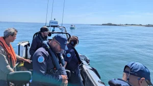 Lire la suite à propos de l’article Des contrôles quotidiens sur et autour de l’île Dumet, la seule île de Loire-Atlantique, pour protéger les oiseaux